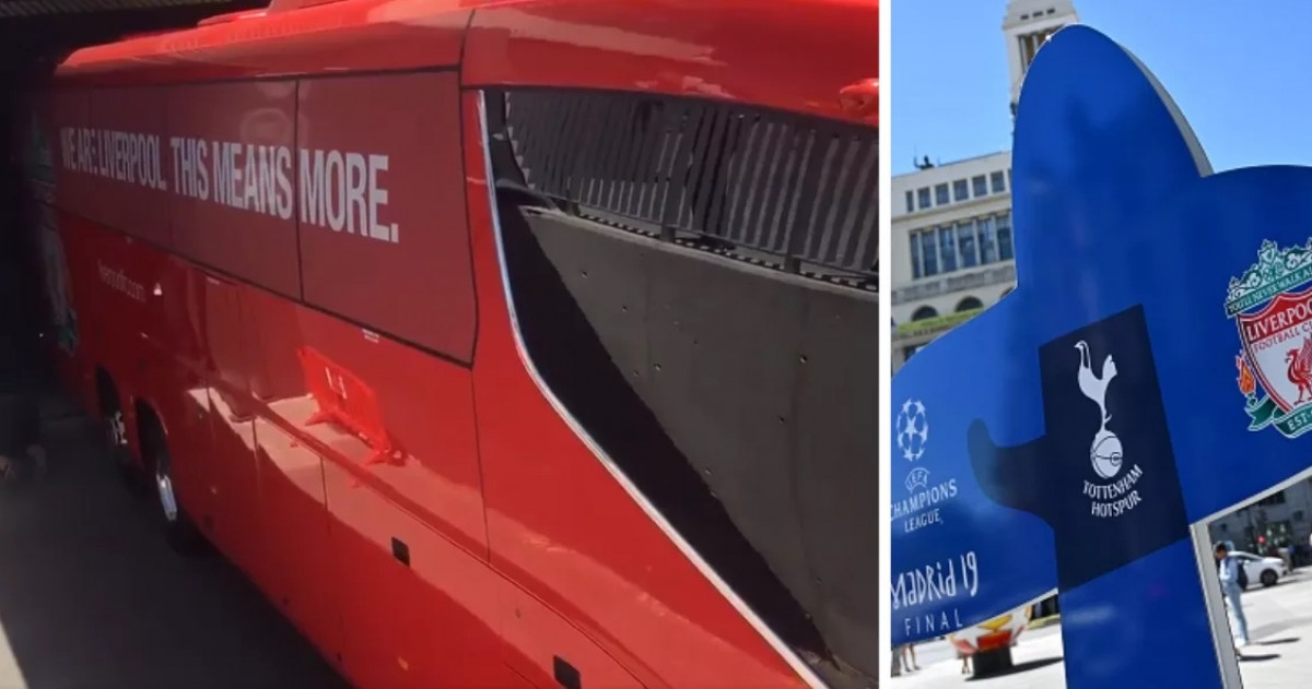 Bizarna situacija na stadionu Wanda Metropolitano: Autobus Liverpoola zapeo u tunelu