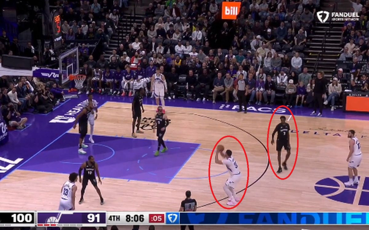 Jusuf Nurkić kao duh na šutu za tri poena, Amerikanci bruje o onome što je uradio njegov protivnik