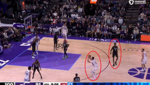 Jusuf Nurkić kao duh na šutu za tri poena, Amerikanci bruje o onome što je uradio njegov protivnik