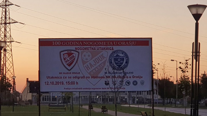 Željezničar danas uveličava jubilej Hajduka iz Orašja