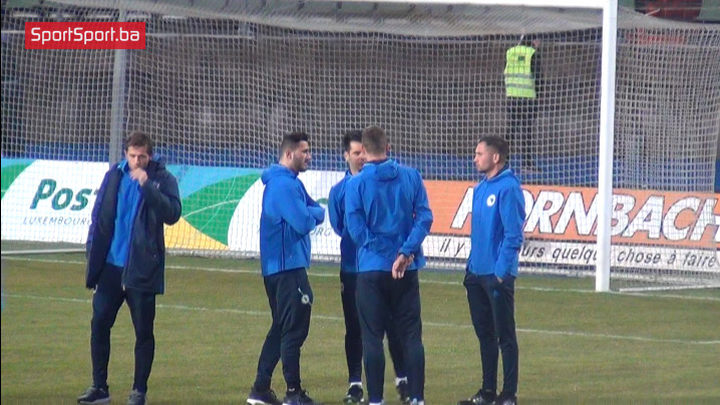 Reprezentativci BiH isprobali teren Reprezentativci BiH isprobali teren