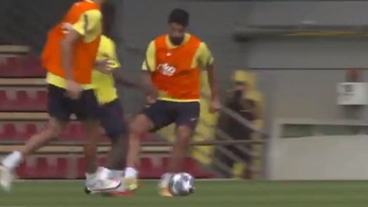 Konačno se vratio: Dembele posramio Luisa Suareza na treningu