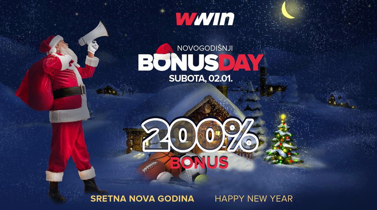 U subotu WWin daje 200% novogodišnjeg bonusa