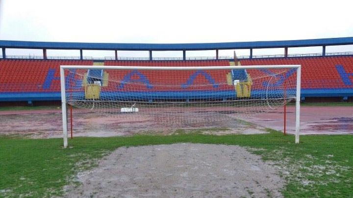 Kiša uništava teren stadiona u Banjoj Luci