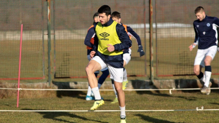 Nemanja Tomašević na probi u FK Željezničar