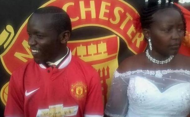 Vjenčanje u znaku Manchester Uniteda
