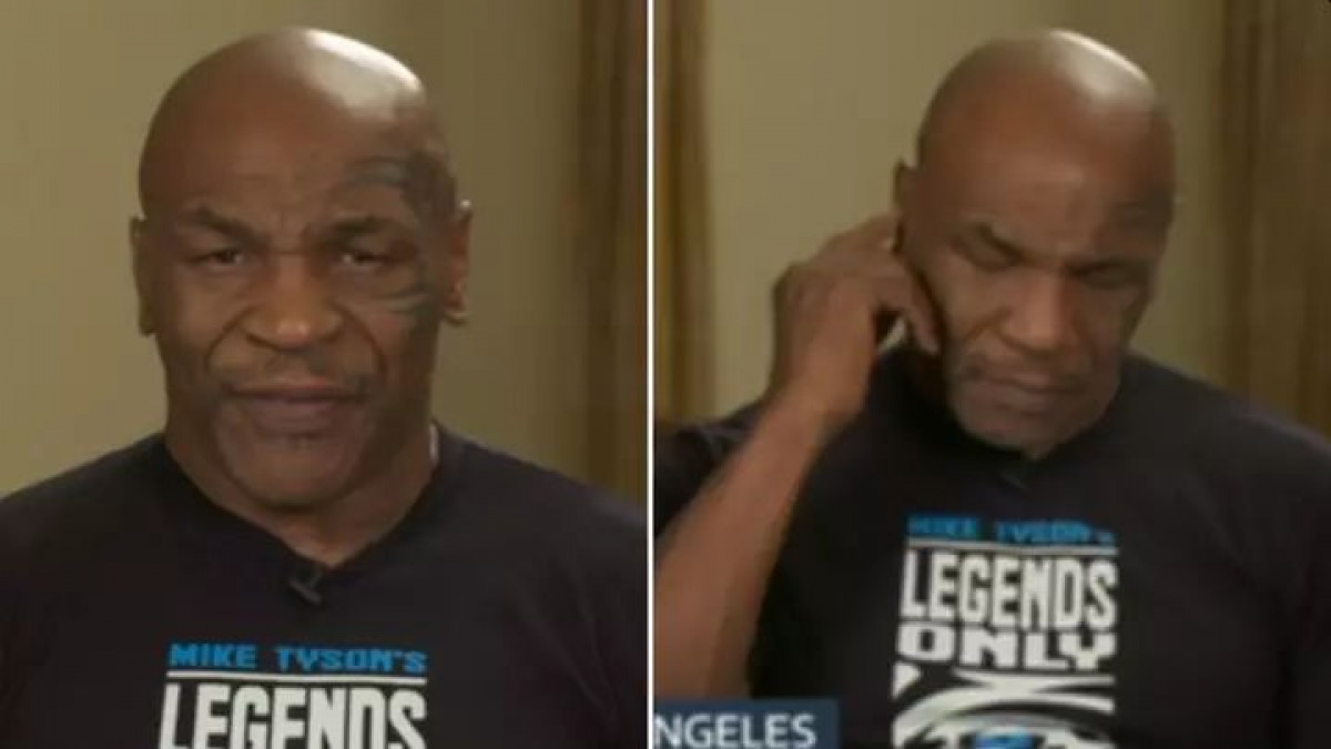 Tyson napušen gostovao u emisiji, a mnogi se zabrinuli da je bolestan jer je teško disao