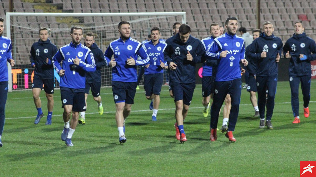 Reprezentacija BiH trenirala u Zenici uoči sutrašnjeg duela protiv neugodne Grčke