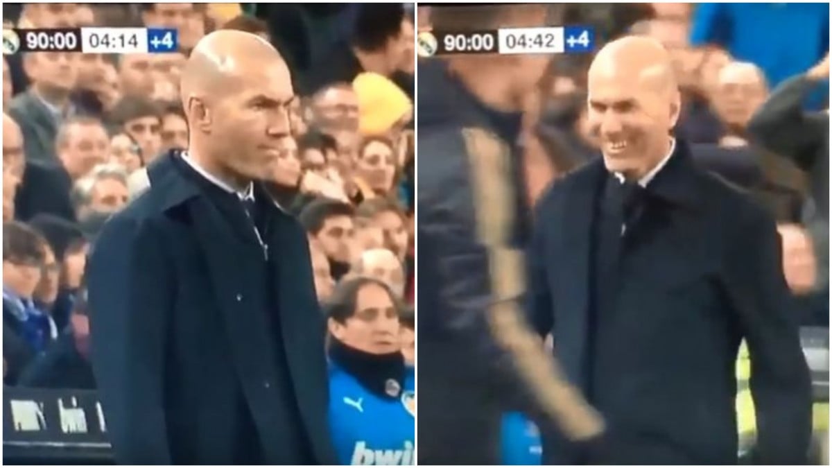 Kako je gol Benzeme u kratkom periodu promijenio izraz lica Zidanea?