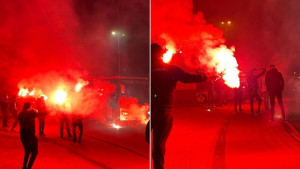 Navijači Posušja priredili nevjerovatan doček igračima nakon remija na Pecari