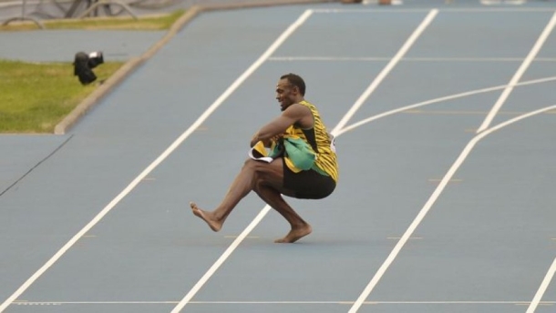 Bolt nakon pobjede u štafeti zaplesao 'Kazačok'