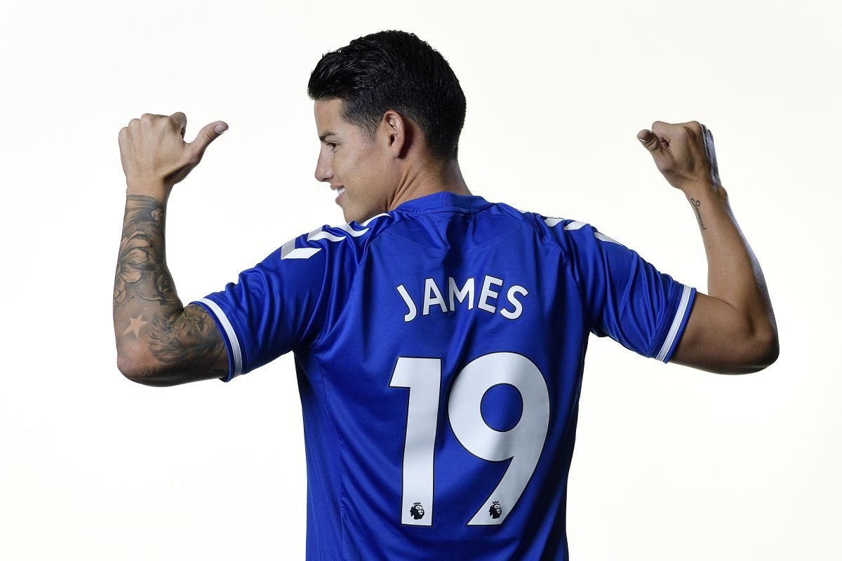 James iznenadio izborom broja u Evertonu, ali je jasno zašto je to uradio
