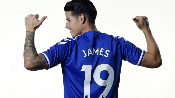 James iznenadio izborom broja u Evertonu, ali je jasno zašto je to uradio