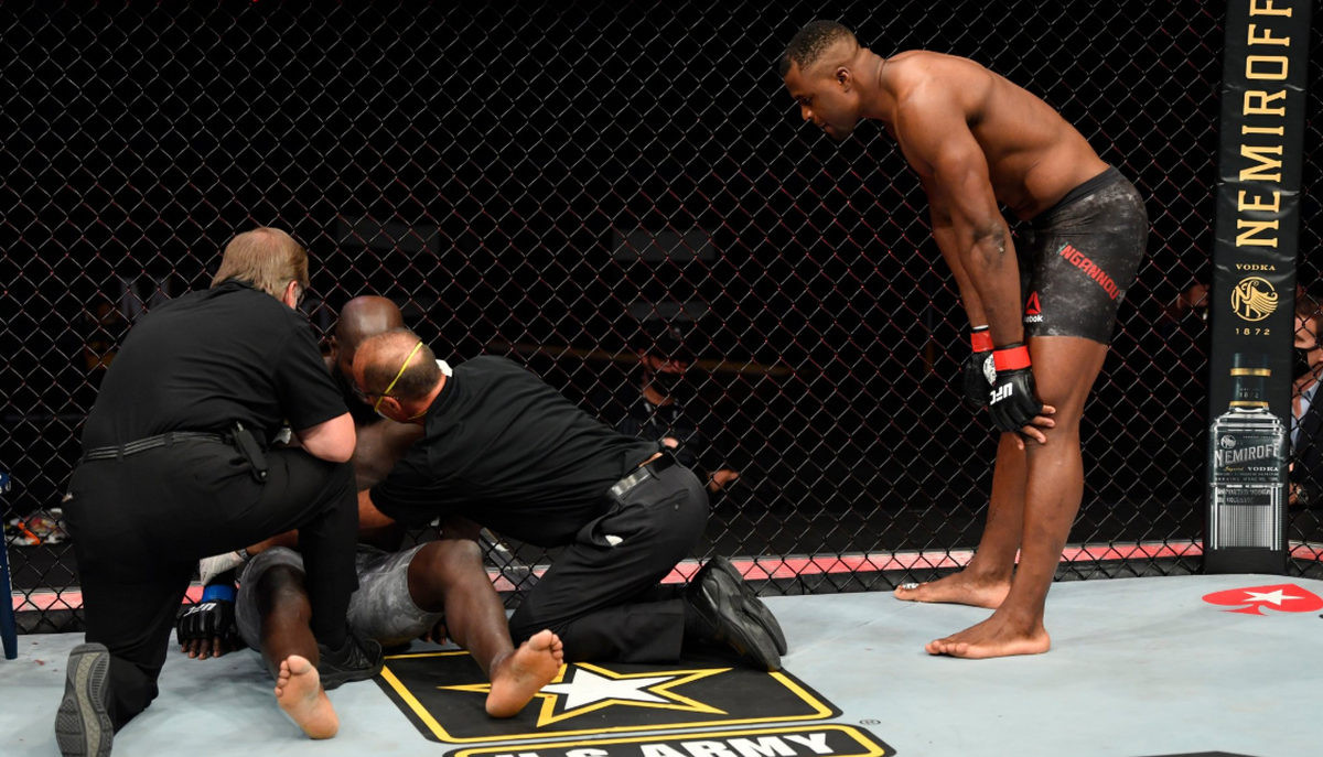 Ngannou za 20 sekundi brutalno nokautirao rivala: "Znao sam da ne zna šta radi"