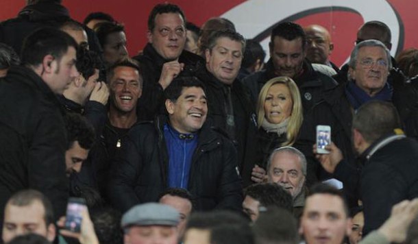 Maradona je znao proslaviti golove Napolija protiv Vučice