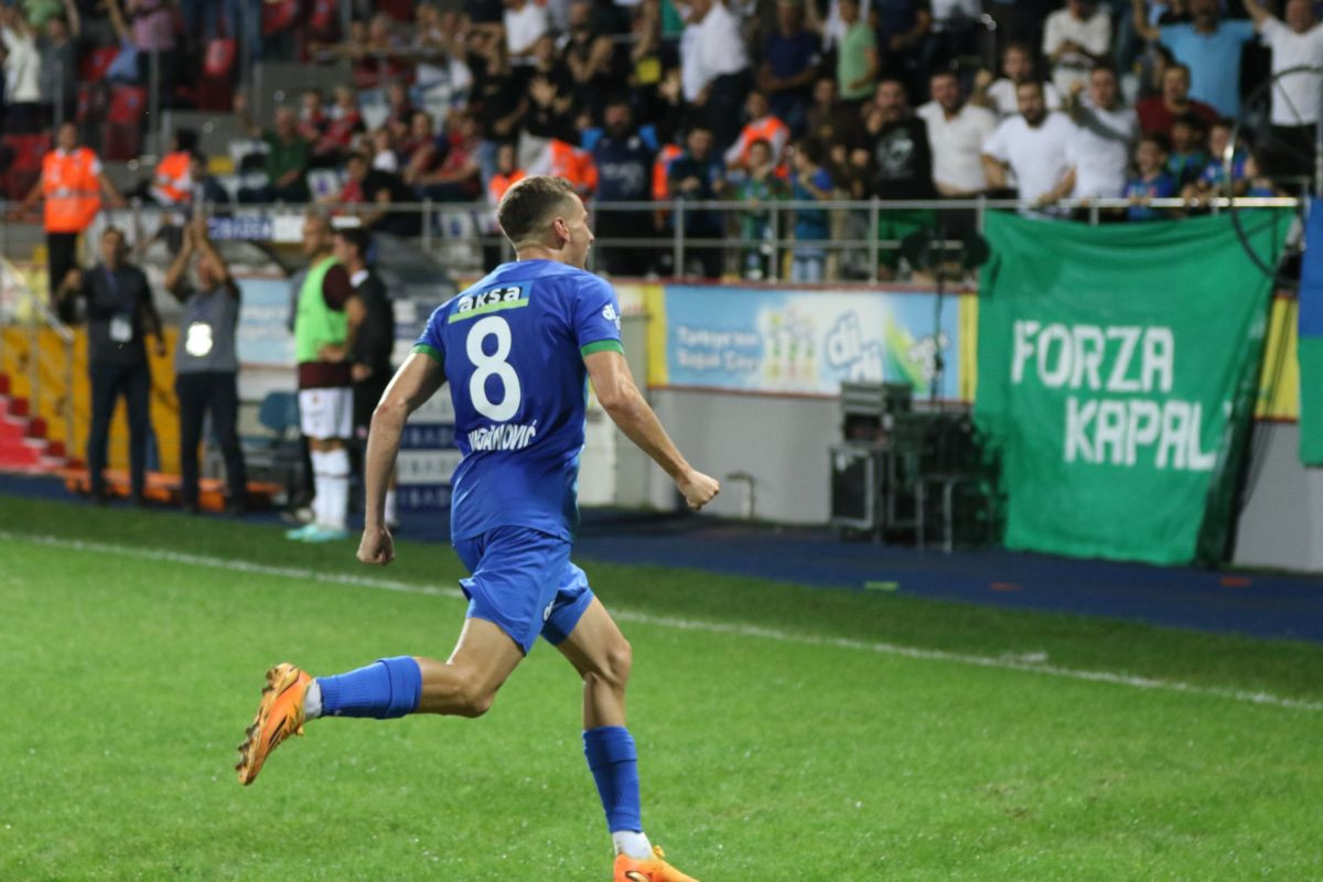 Varešanović junak Rizespora, Višća asistent u rapsodiji Trabzonspora