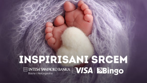 Intesa Sanpaolo Banka, Visa i Bingo u zajedničkoj misiji opremanja porodilišta