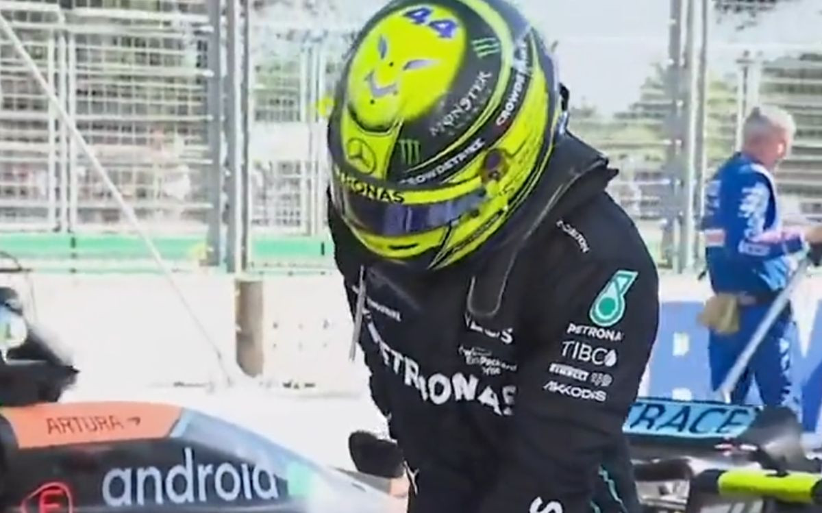 Šokantni snimci Lewisa Hamiltona nakon utrke u Bakuu 