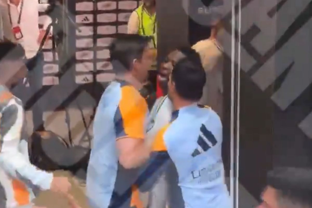 Nemile scene u tunelu stadiona, ne mora se dva puta pogađati ko je glavni u svemu Nemile scene u tunelu stadiona, ne mora se dva puta pogađati ko je glavni u svemu
