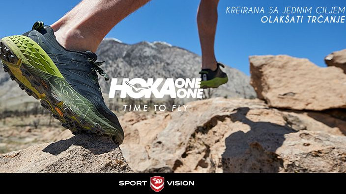Najbrže rastući premium trkački brend HOKA One One ekskluzivno u Sport Vision radnjama