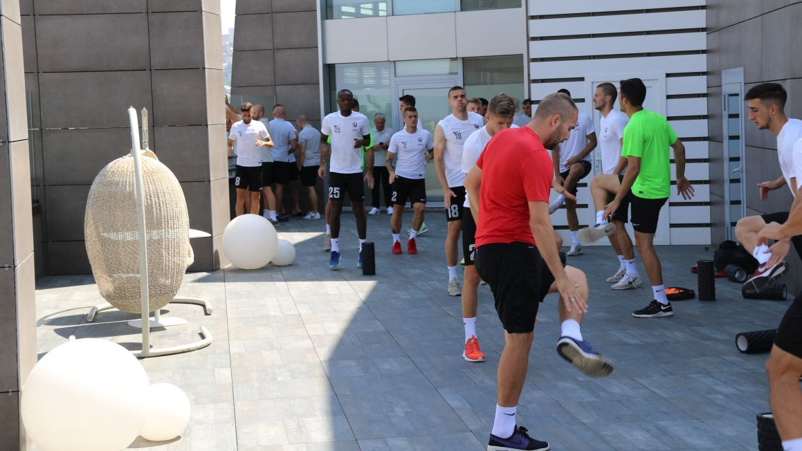 Igrači Sarajeva stigli u Jerevan i odradili prvi trening