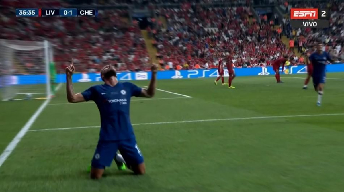 Chelsea vodi protiv Liverpoola golom Girouda