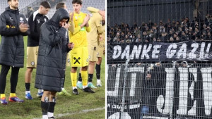 Pobjeda pa suze poslije utakmice - Jusuf Gazibegović se pozdravio s navijačima, to znači samo jedno!
