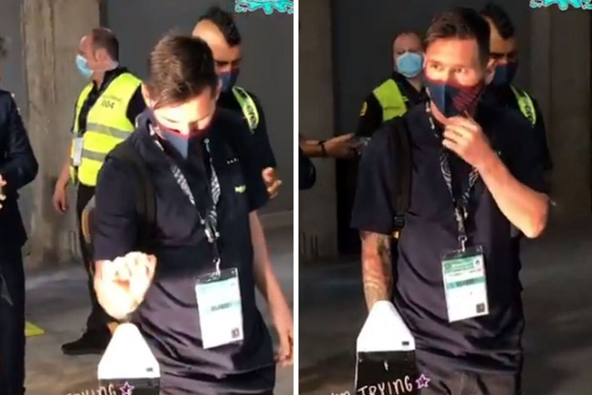 Messi se baš trznuo: Aparat za mjerenje temperature zakazao u najgorem trenutku Messi se baš trznuo: Aparat za mjerenje temperature zakazao u najgorem trenutku