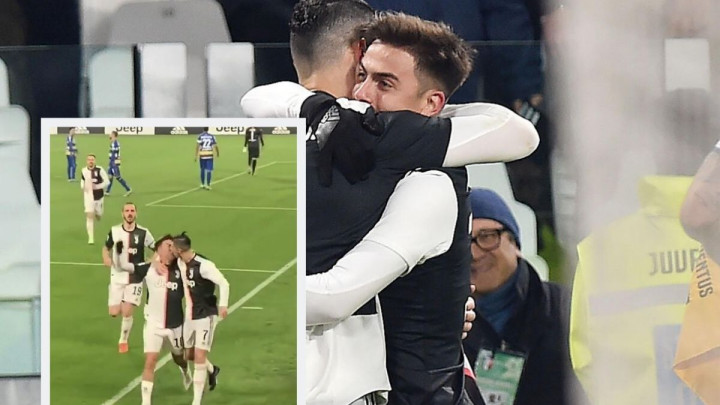 Jesu li se Ronaldo i Dybala poljubili prilikom proslave gola?