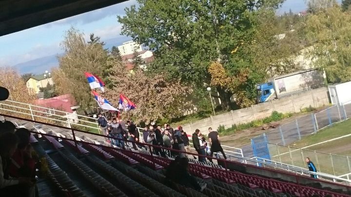 Sramotno navijanje navijača Kozare protiv Sarajeva