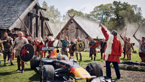 David Coulthard u bolidu Formule 1 ostvario lude ideje fanova u Skandinaviji