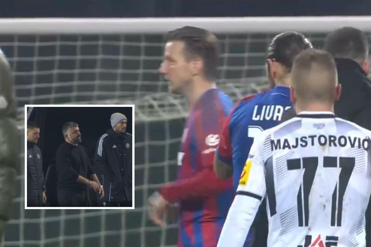 Ogledalo situacije u Hajduku: Utučenom Livaji nije bilo do života, a onda mu je prišao Gattuso...