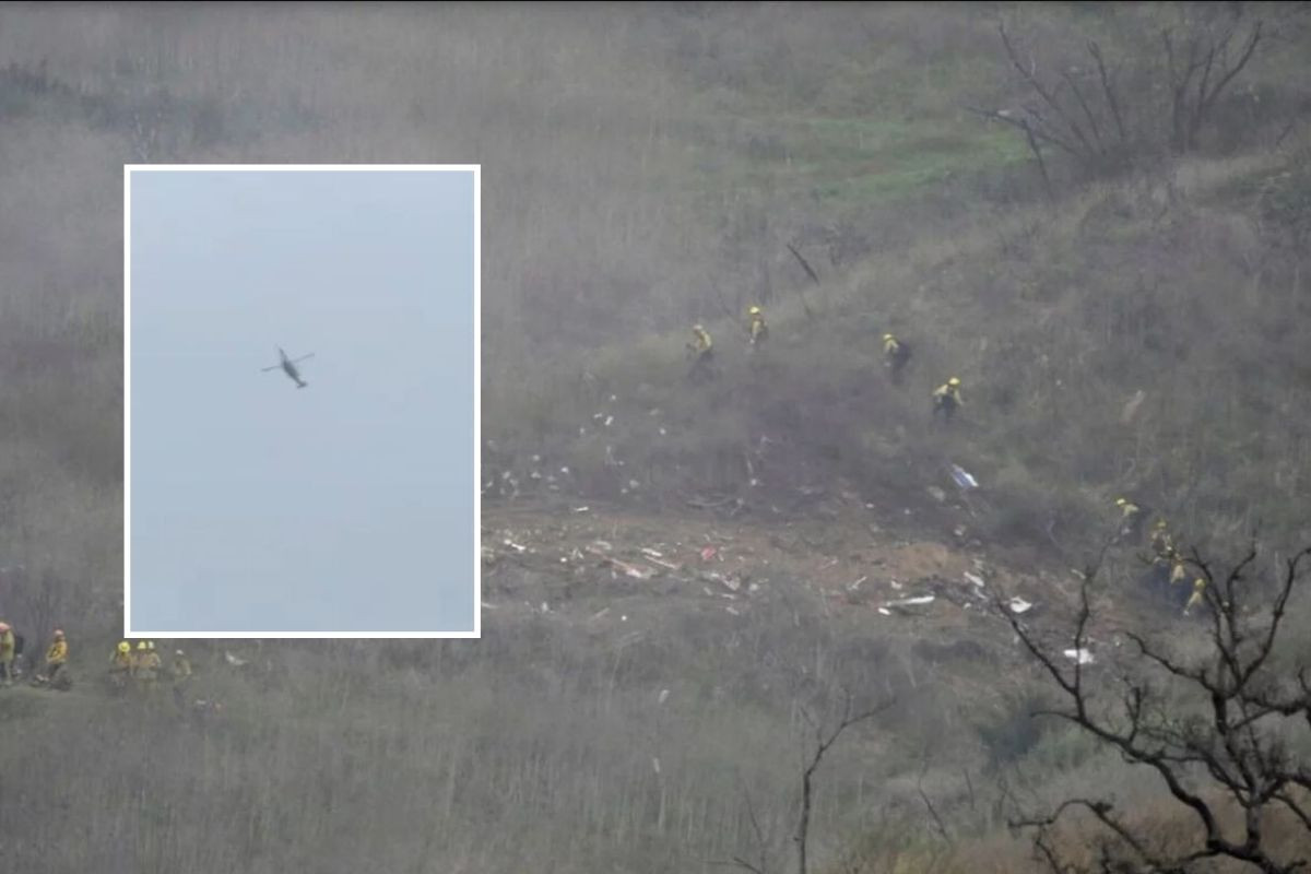 Objavljen snimak leta Bryantovog helikoptera neposredno prije pada 