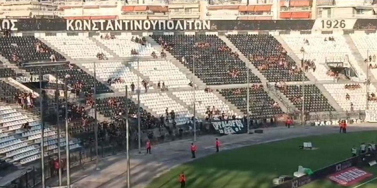 Grobari na stadionu u Solunu, spremili "doček" za Hajduk, naročito za Livaju