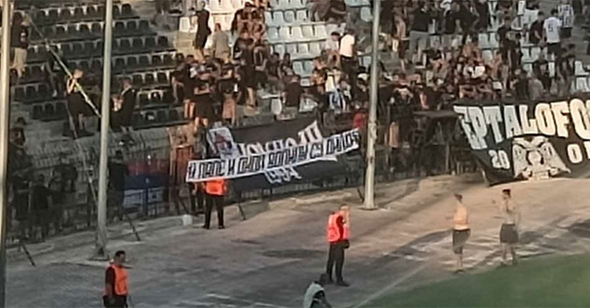 U Hrvatskoj ismijavaju poruku navijača PAOK-a: "Na ćirilici je i glupavo je"