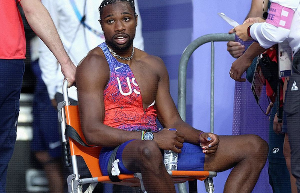 Noah Lyles završio u invalidskim kolicima, trčao je večeras iako je zaražen koronavirusom