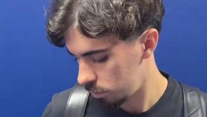 Vitinha stao pred kamere, telefon nije prestajao zvoniti, on rekao ko ga uporno zove: "Izvinite..."
