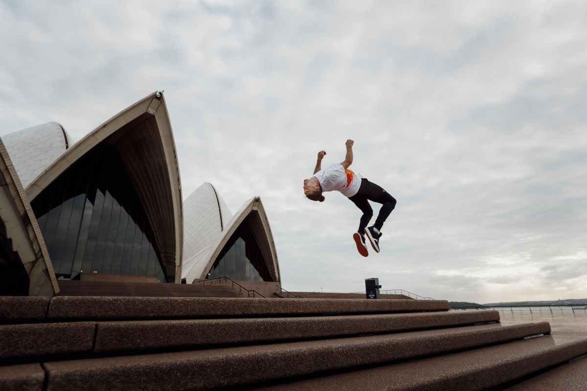 Parkour u Sydneyskoj operi