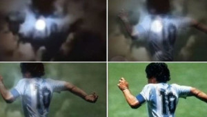Argentinci tvrde: Maradonin lik se pojavio na nebu!