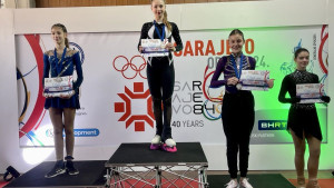 Lajla Mučić osvojila zlatnu medalju na Sarajevo Openu i približila nam umjetničko klizanje kao sport