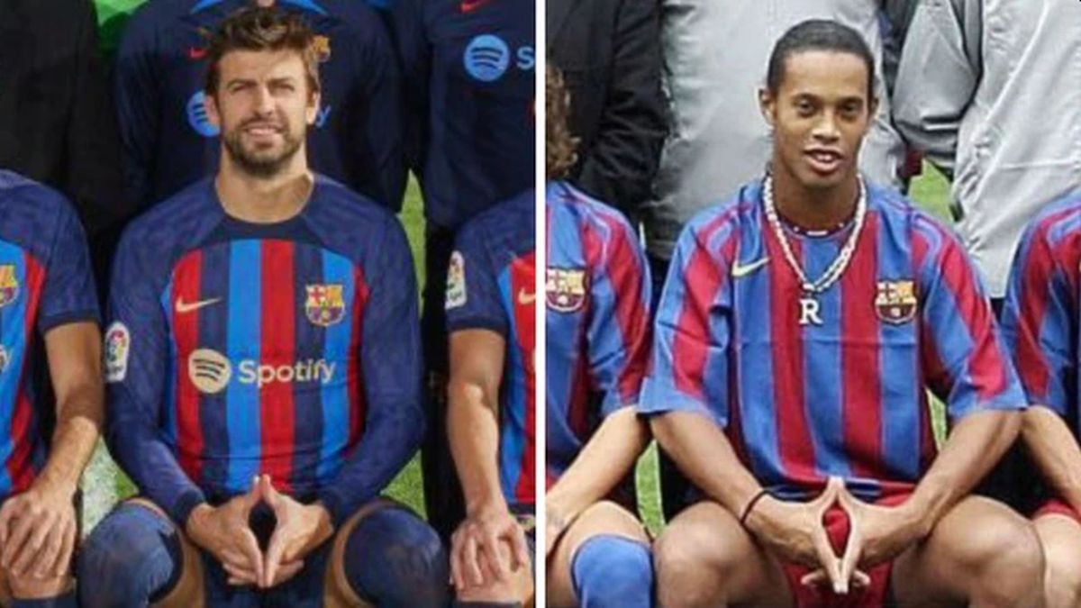 Pique napravio identičan simbol rukama kao Ronaldinho, iza svega se krije jasna poruka!