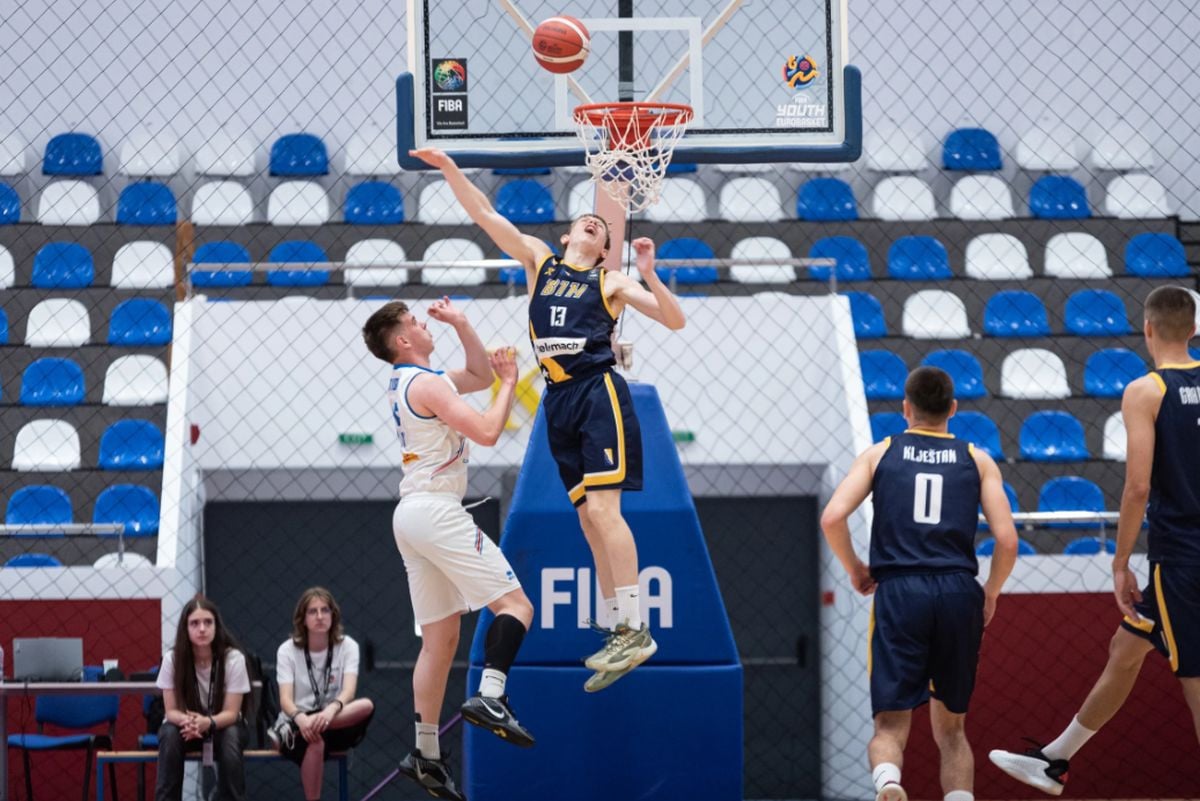 Bh. juniori upisali prvi trijumf na Eurobasketu B divizije