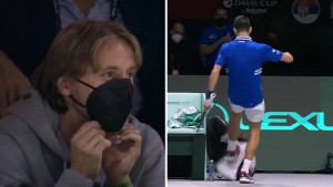 Modrić se smijao Đokoviću zbog divljanja, odmah dobio "odgovor" ko je i šta je Nole u svijetu sporta