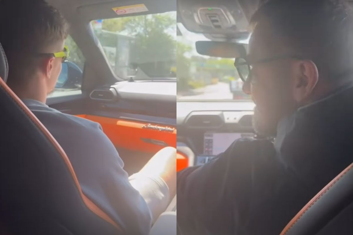 Hit scene iz zvijeri od automobila - Srbin sina vozi na potpis za velikana, odabir pjesme sve govori