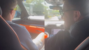 Hit scene iz zvijeri od automobila - Srbin sina vozi na potpis za velikana, odabir pjesme sve govori