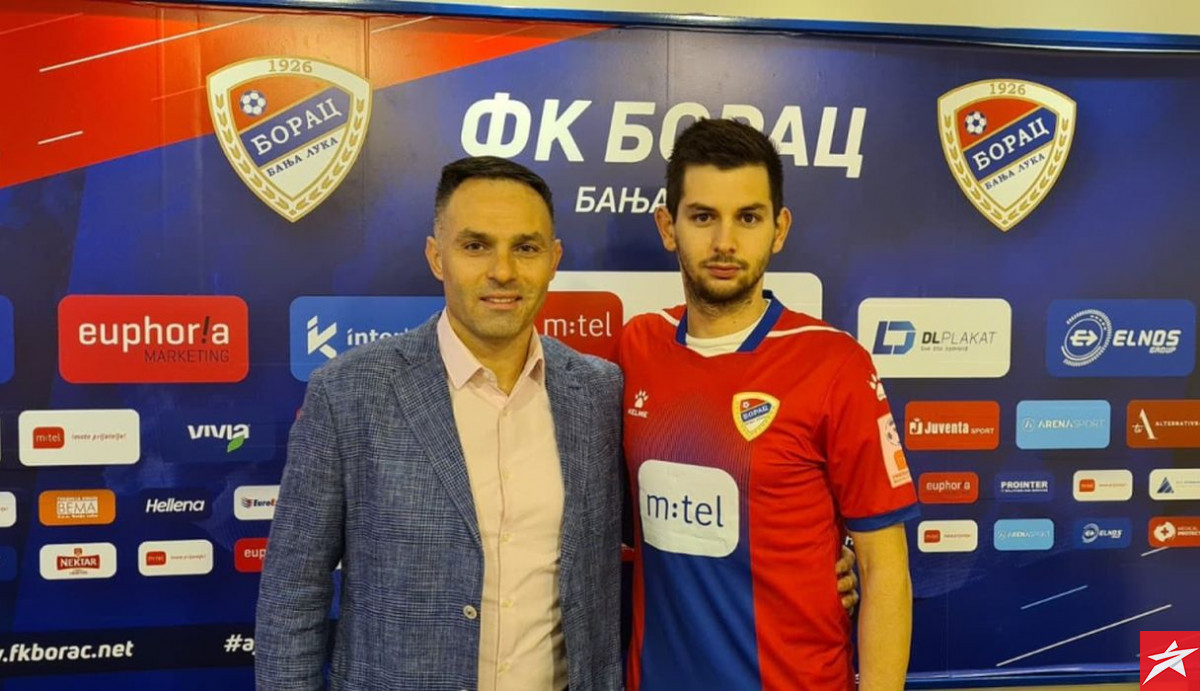 Dino Ćorić predstavljen u FK Borac!