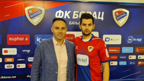 Dino Ćorić predstavljen u FK Borac!
