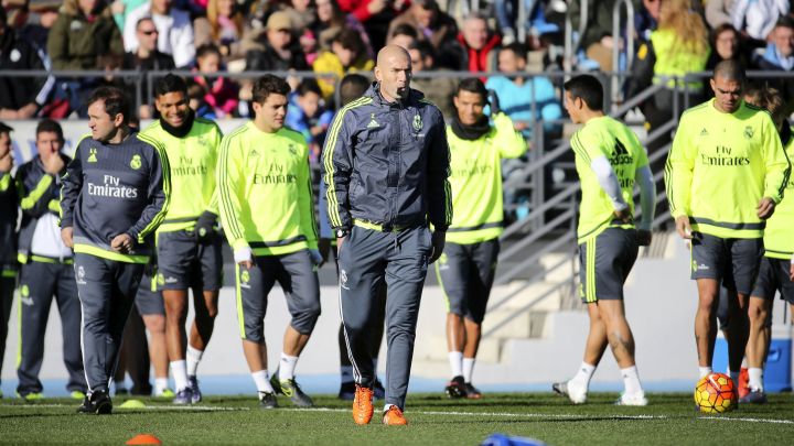 Zidane odradio prvi trening kao trener Reala