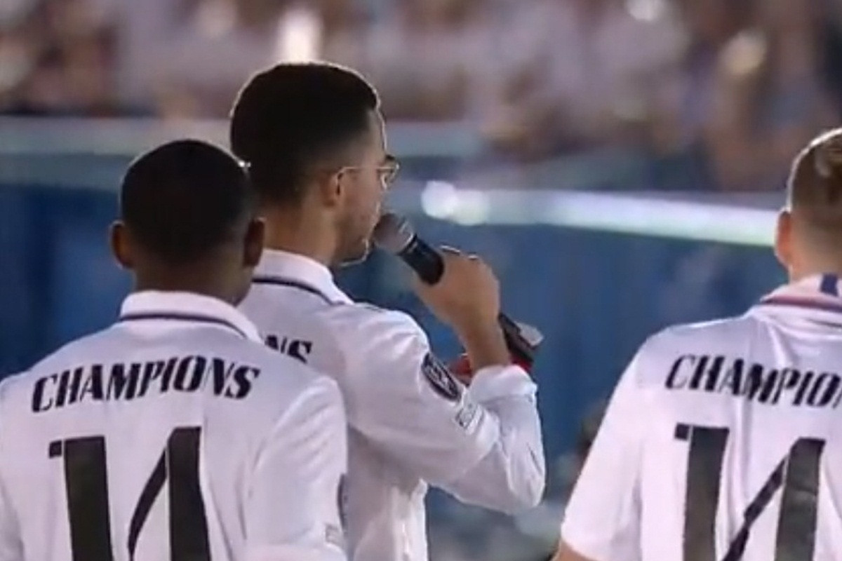 Hazard pred hiljadama navijača Reala uzeo mikrofon i dao veliko obećanje: Hoće li ga moći ispuniti?