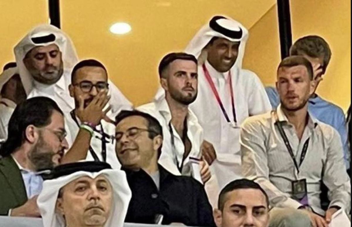 Šta se dešava u Kataru? Džeko i Pjanić u društvu jednog od najvećih fudbalskih moćnika